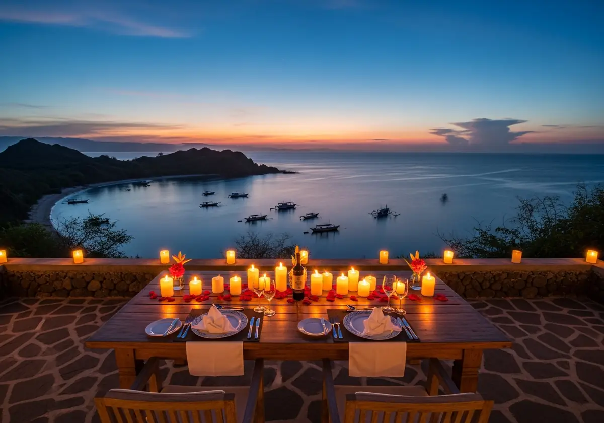 Candle-lit & Private Dining in Labuan Bajo