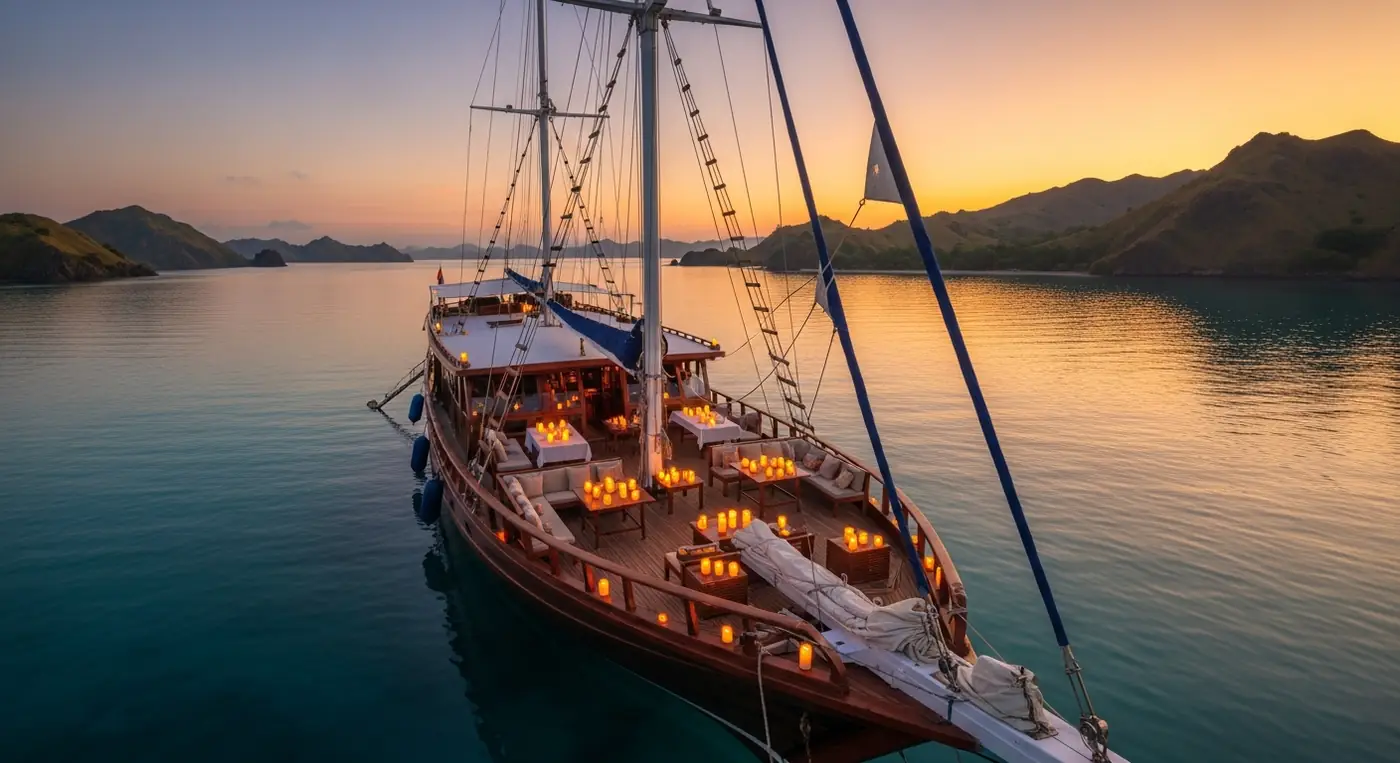 Komodo Honeymoon Cruise — A Private Phinisi for Two
